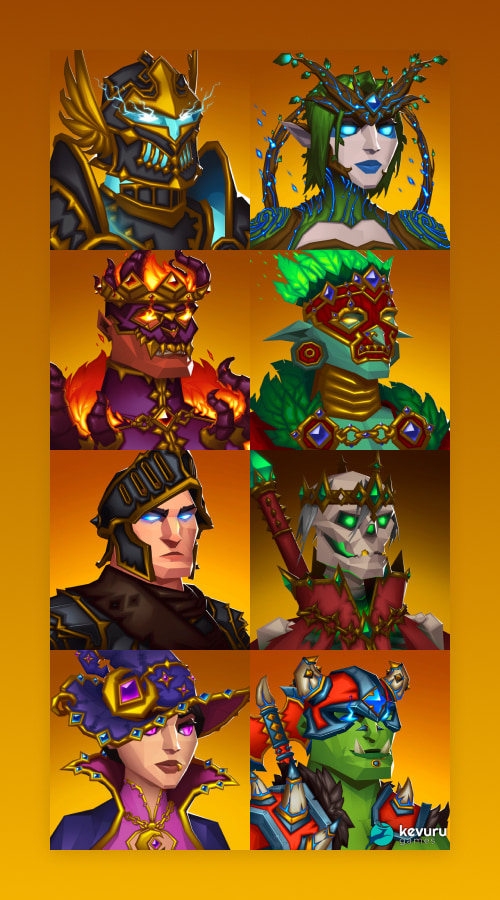 Guild of Guardians - 2D Art For The RPG Game screenshot 1