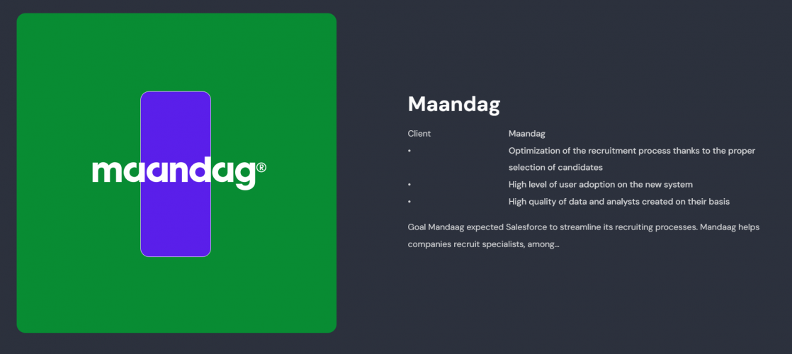 Maandag screenshot 1