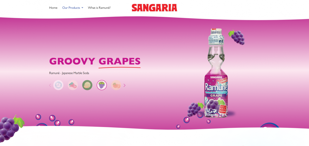 Sangaria Website Design and Development screenshot 2