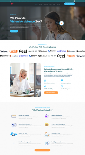 Website Redesign for WeAssistsYou LLC by UXOcean screenshot 2
