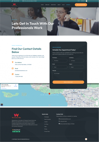 Website Redesign for WeAssistsYou LLC by UXOcean screenshot 5