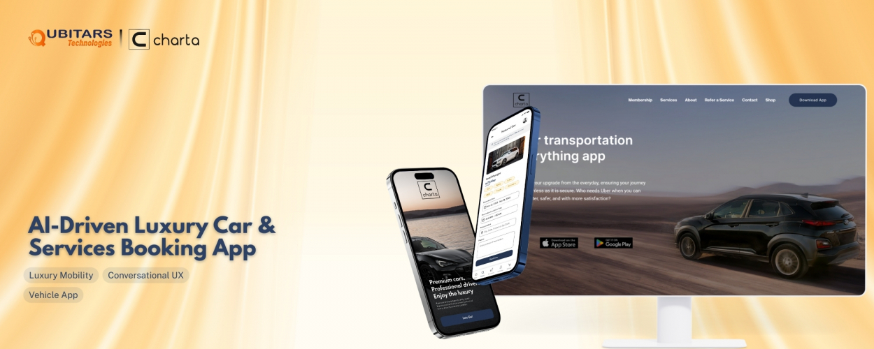 Charta– Luxury On-Demand Mobility Platform screenshot 1