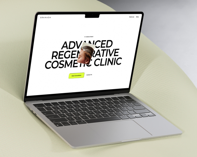 Redesign for Wellness Hair Clinic screenshot 1