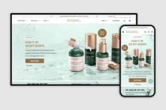 Biossance Store Design and Development