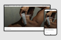 Customized eCommerce Design focus on brand's stor