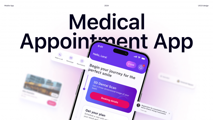 Medical Appointment App screenshot 2