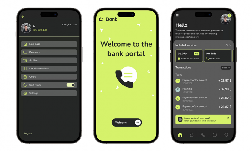 PWA for Payment Processing and Control screenshot 1