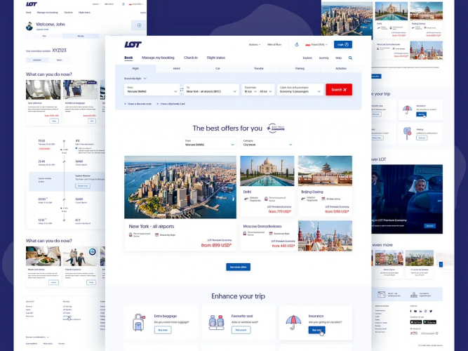 LOT Polish Airlines screenshot 1