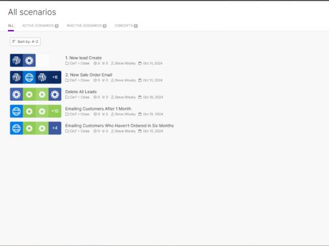 Cin7-CRM Integration Automation screenshot 3