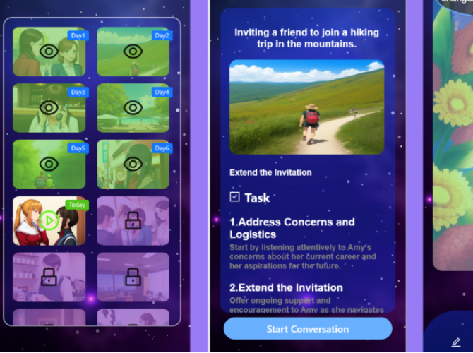 English Learning Chat Bot - AI-Powered Platform screenshot 1