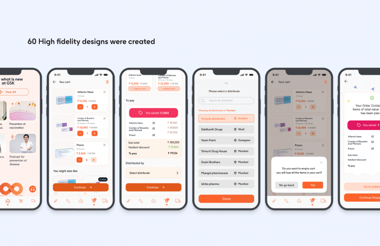 Vaxikart making Gsk vaccines accesible to Healthcare professionals screenshot 1