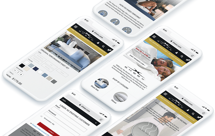 SHEEX Enhances The Mobile Customer Experience With New Progressive Web App (PWA) screenshot 1