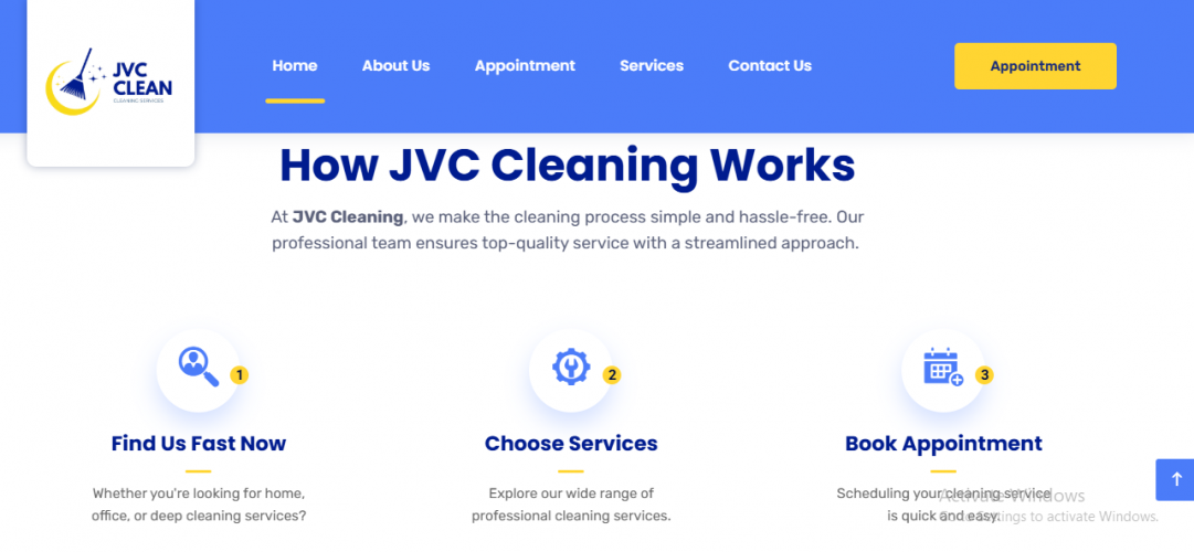 JVC Cleaning screenshot 1