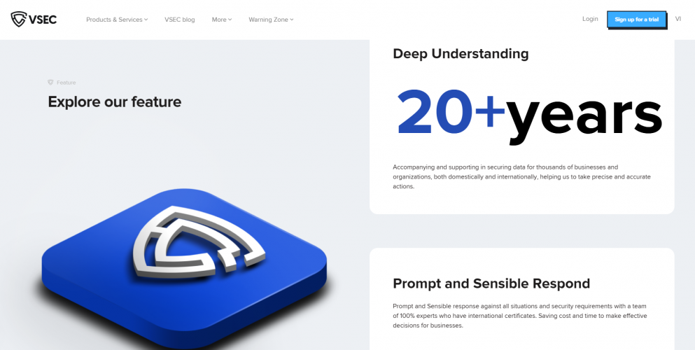 VSEC – A Web Application Development screenshot 2