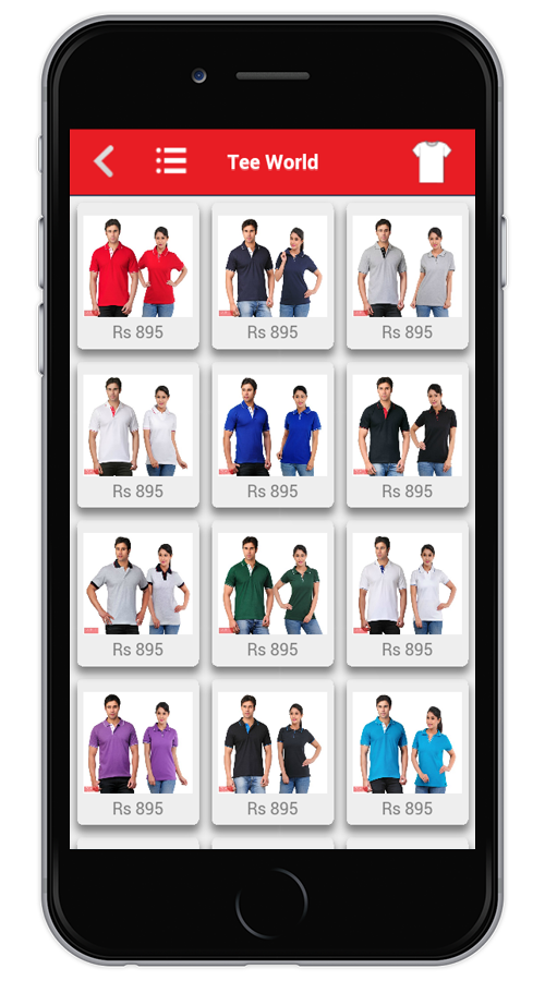 Online Apparels screenshot 2