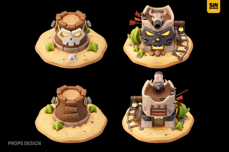Tower Defense | 3D Game Art screenshot 4