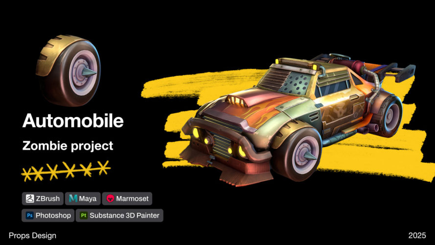 Zombie project | 3D Art screenshot 1