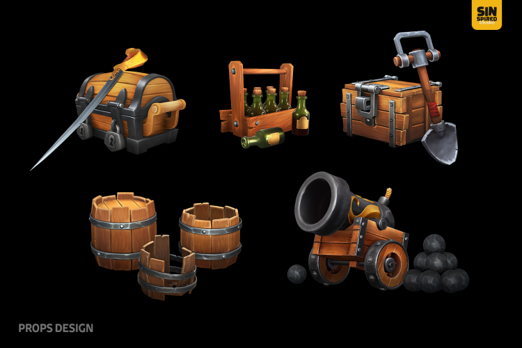 Pirates Project | 3D Art screenshot 5