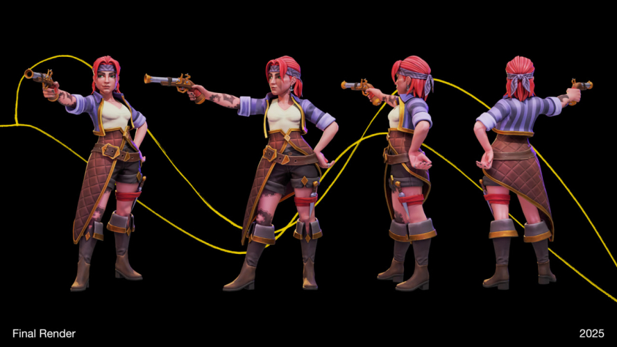 Pirates Project | 3D Art screenshot 1