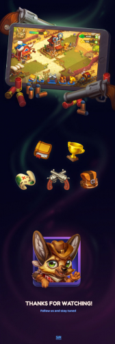 CLAWS&PAWS | 2D mobile game art screenshot 1