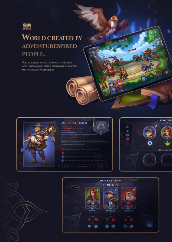ADVENTURE LEGACY | 2D mobile game art & animation screenshot 1
