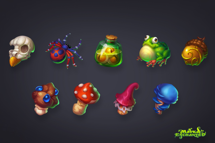 MAVKA ENCHANTED | slot game art & animation screenshot 1