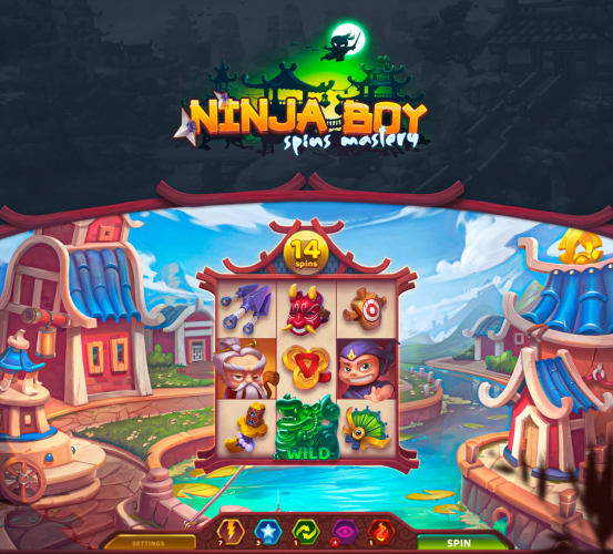 NINJA BOY | mobile game art screenshot 3