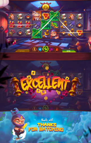 NINJA BOY | mobile game art screenshot 4