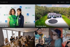 Web para productora de video en Naples, Florida