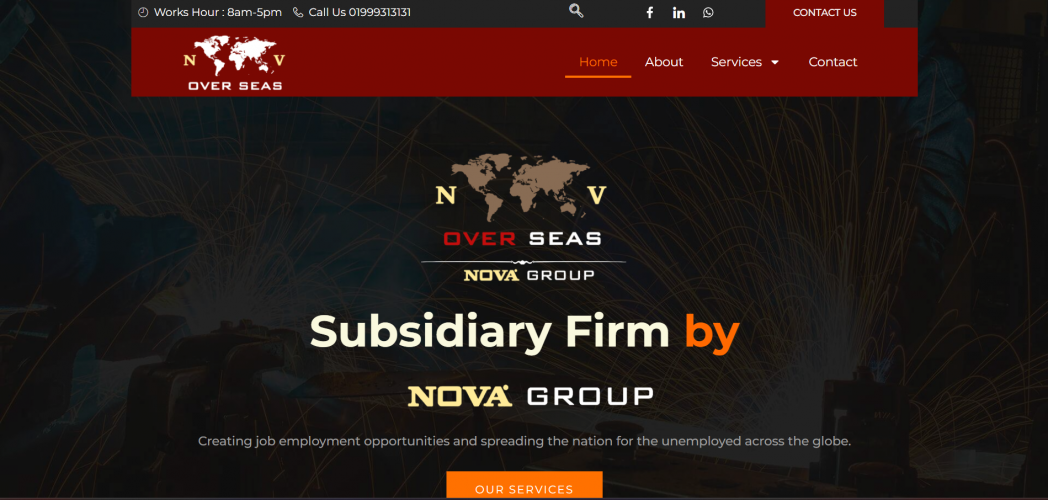 Overseas Employment Platform screenshot 1