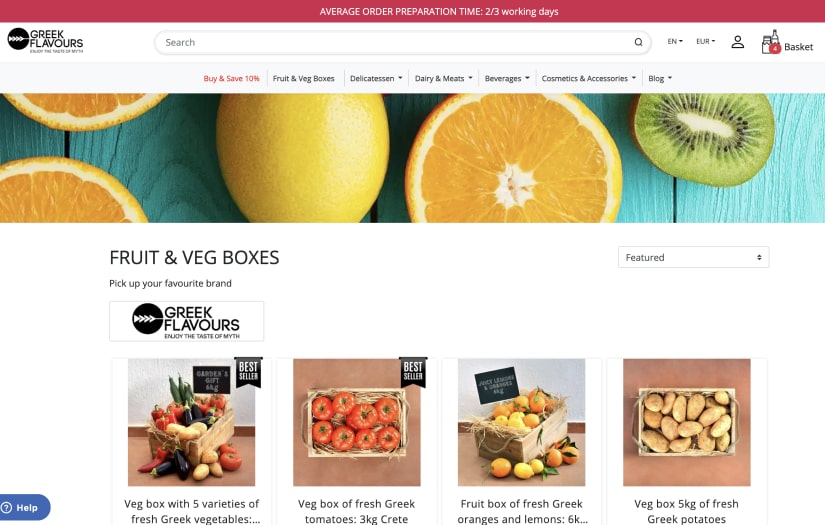 Shopify Headless eCommerce Storefront screenshot 1