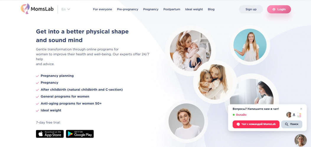  Development of a parenting blog on WordPress screenshot 2