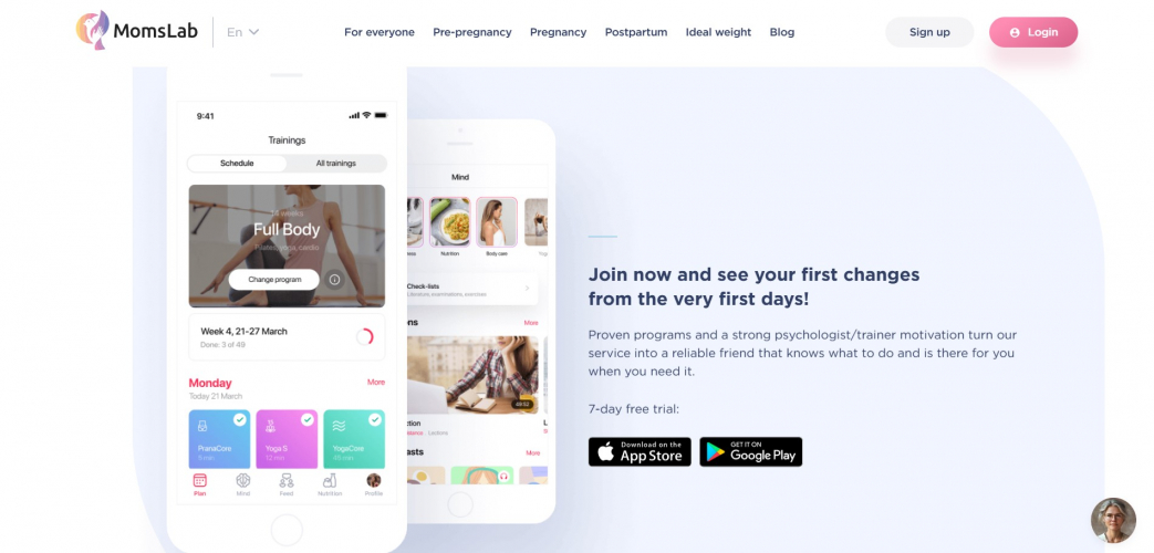  Development of a parenting blog on WordPress screenshot 3