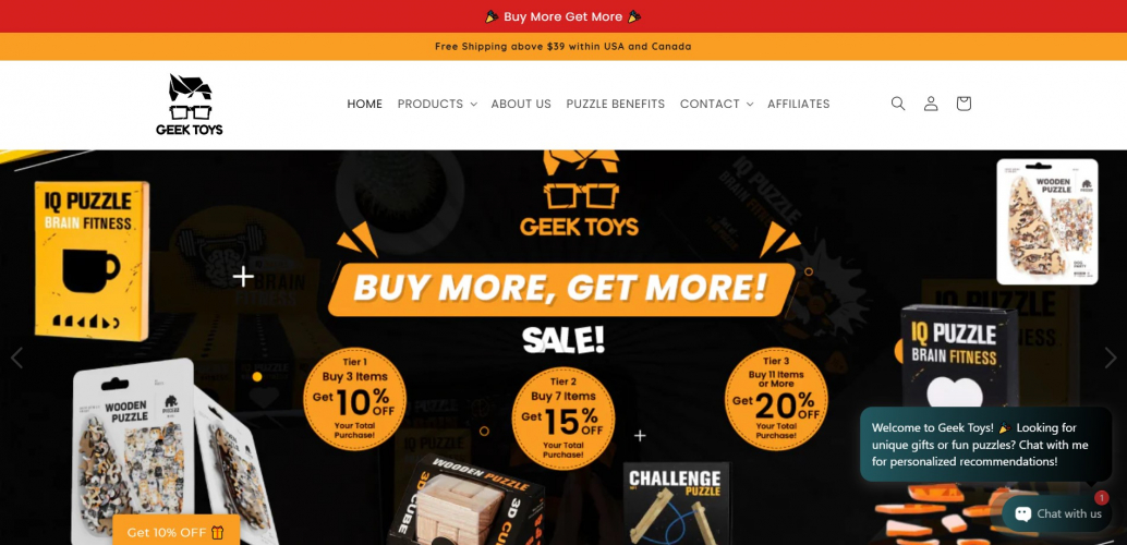 Development of an Online Store for Designer Puzzle screenshot 3