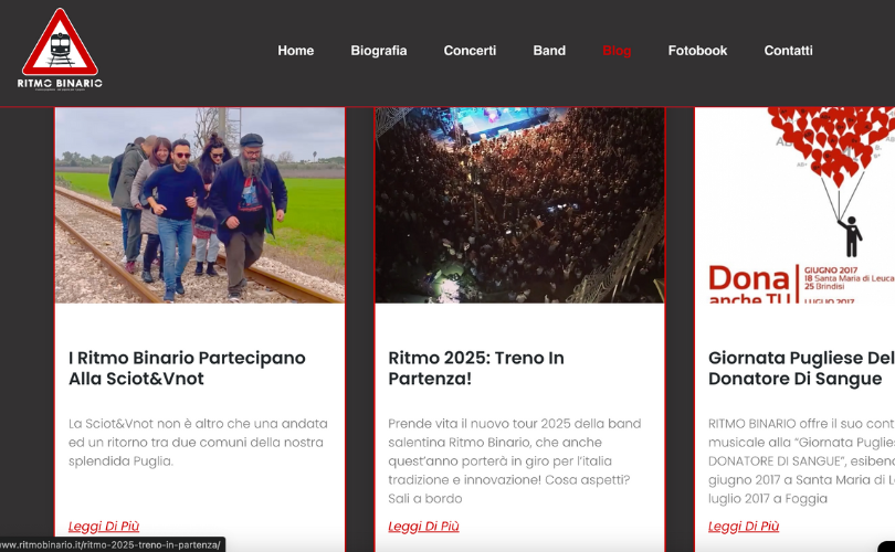 Wordpress Website  screenshot 2