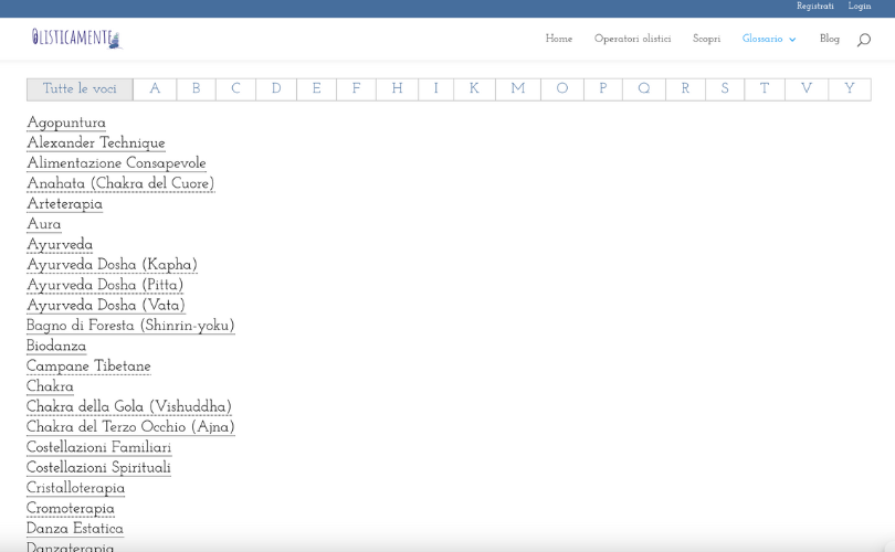 Wordpress Website e. Blog screenshot 3