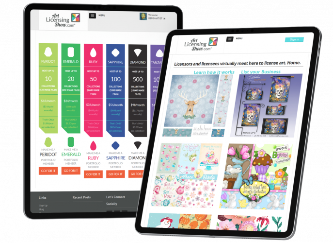 Art Licensing Show- A Digital Home for Artists. screenshot 2