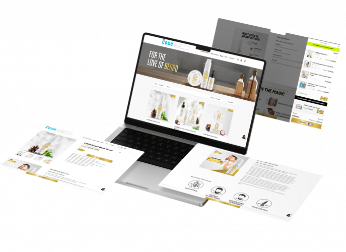 Wild Stone CODE Bold Shopify Launch in just 30 Days. screenshot 1