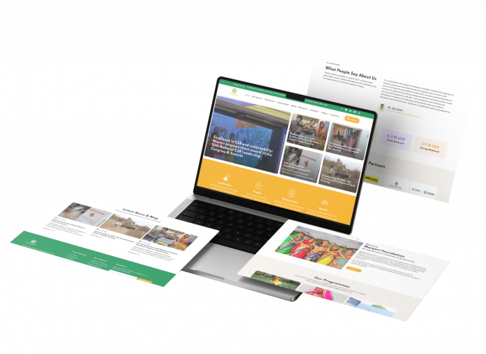 Manjari Foundation- Empowering Rural Women Digitally. screenshot 1