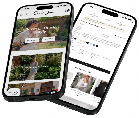Cornelia James Modernizes Royal Legacy with Shopify. screenshot 1