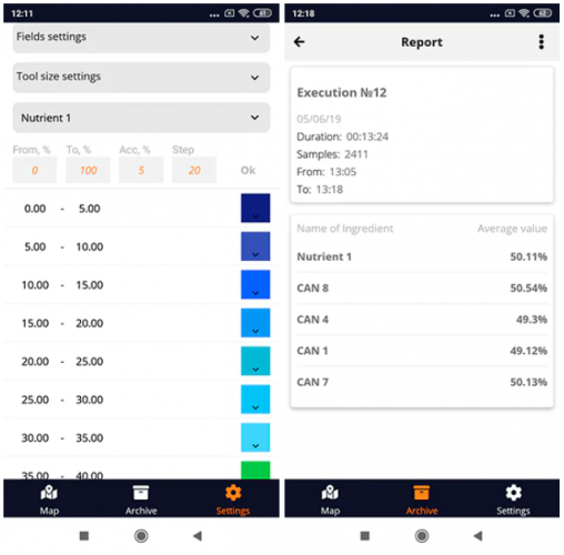 An IoT Application to Analyze Soil Composition screenshot 2