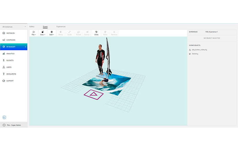 AR/VR: An AR Platform for Markerless and Marker-based Campaigns screenshot 1