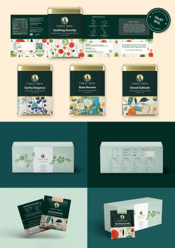 Forest Brew | Branding & Identity by Social Sherpa screenshot 2