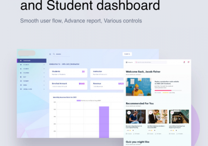 Learning Management System screenshot 1