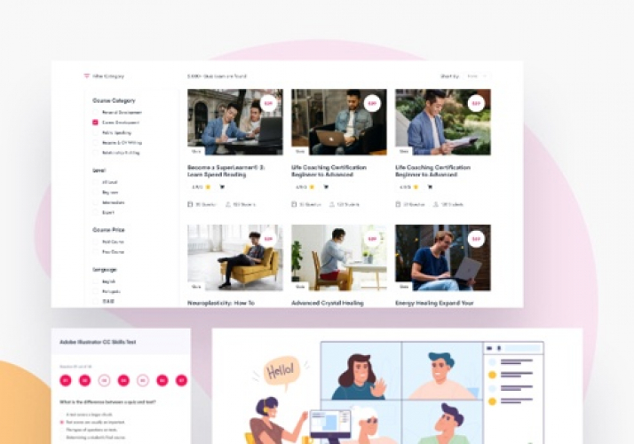 Learning Management System screenshot 2