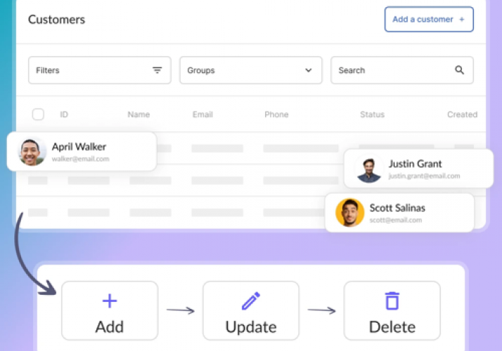 The CRM for Medical Appointment Booking System screenshot 1