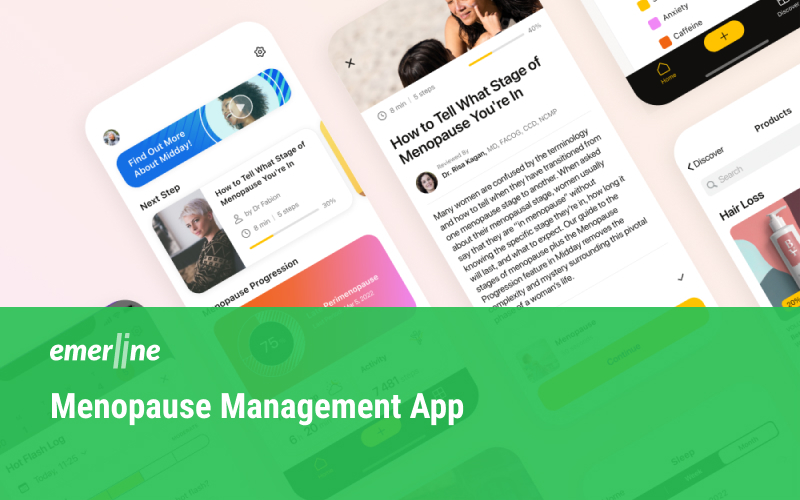 Midday - Advanced mobile menopause management app for women in midlife screenshot 1