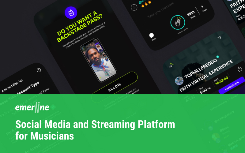 Encore - Social Media and Streaming Platform for Musicians screenshot 1
