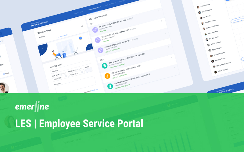 LES | Employee Service Portal screenshot 1