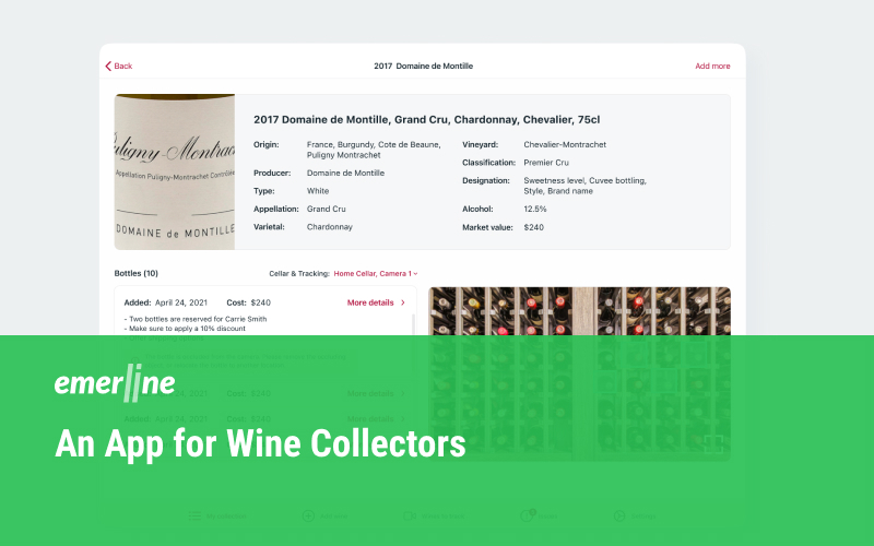 An App for Wine Collectors screenshot 1